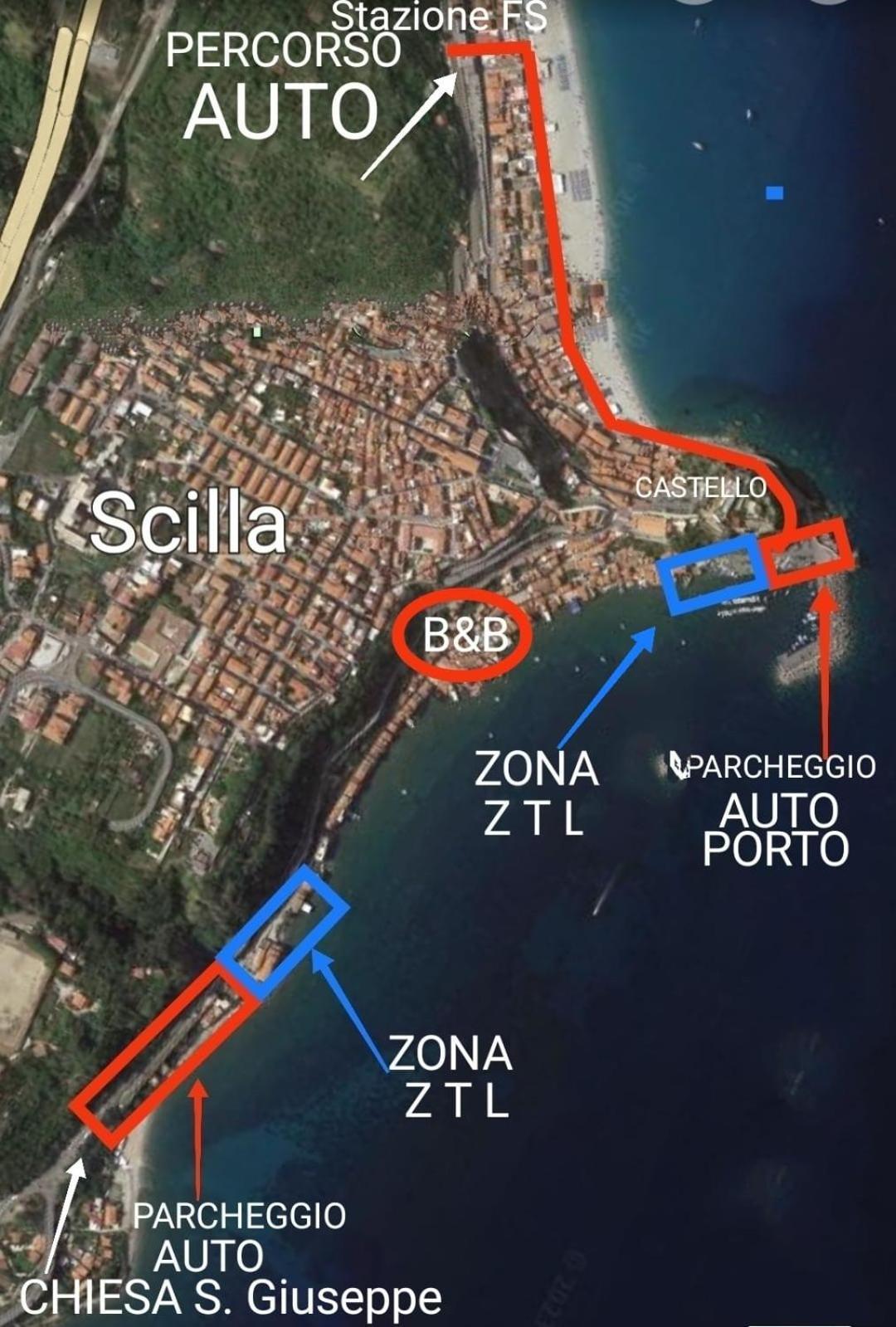 Bed and Breakfast Romeo e Giulietta Scilla Esterno foto